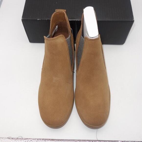 NEW Sorel Out N About Slip-On Wedge Bootie Velvet tan Brown  Women's 12 - Picture 5 of 9